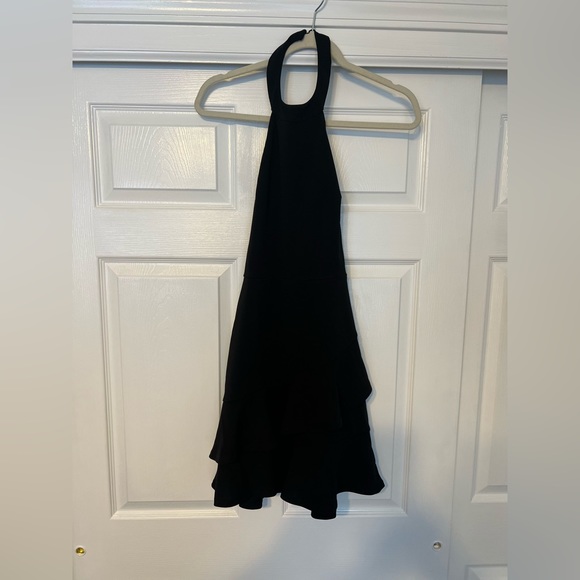 City Triangles Black Halter Mini Dress, Size 3 - Picture 2 of 2